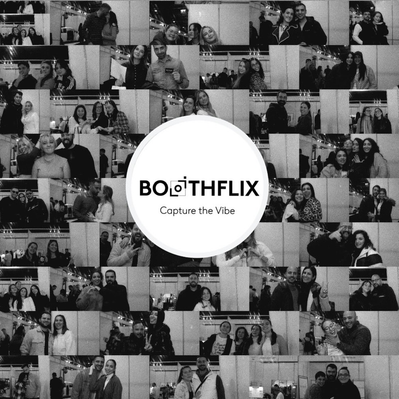 Boothflix at wedding expo event
